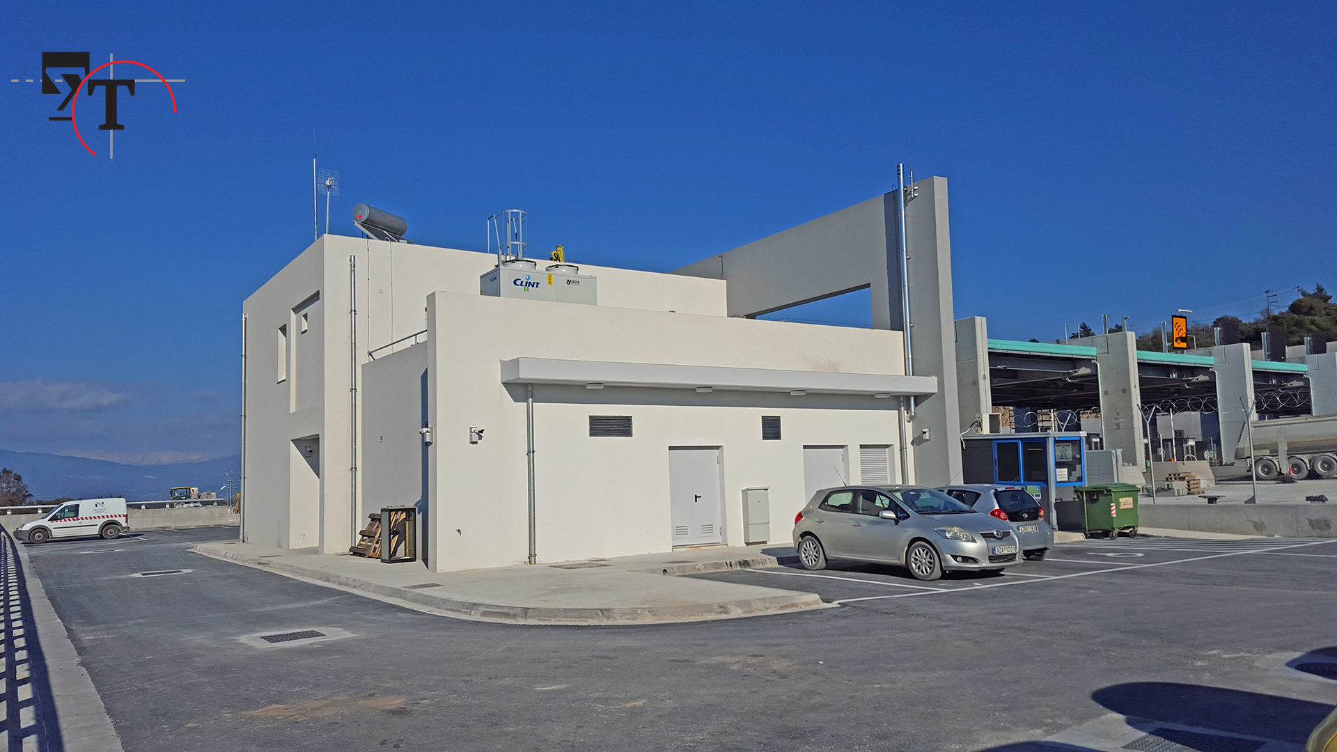 Κτίριο υποστήριξης σταθμού διοδίων - Τεχνικά γραφεία Αχαΐα