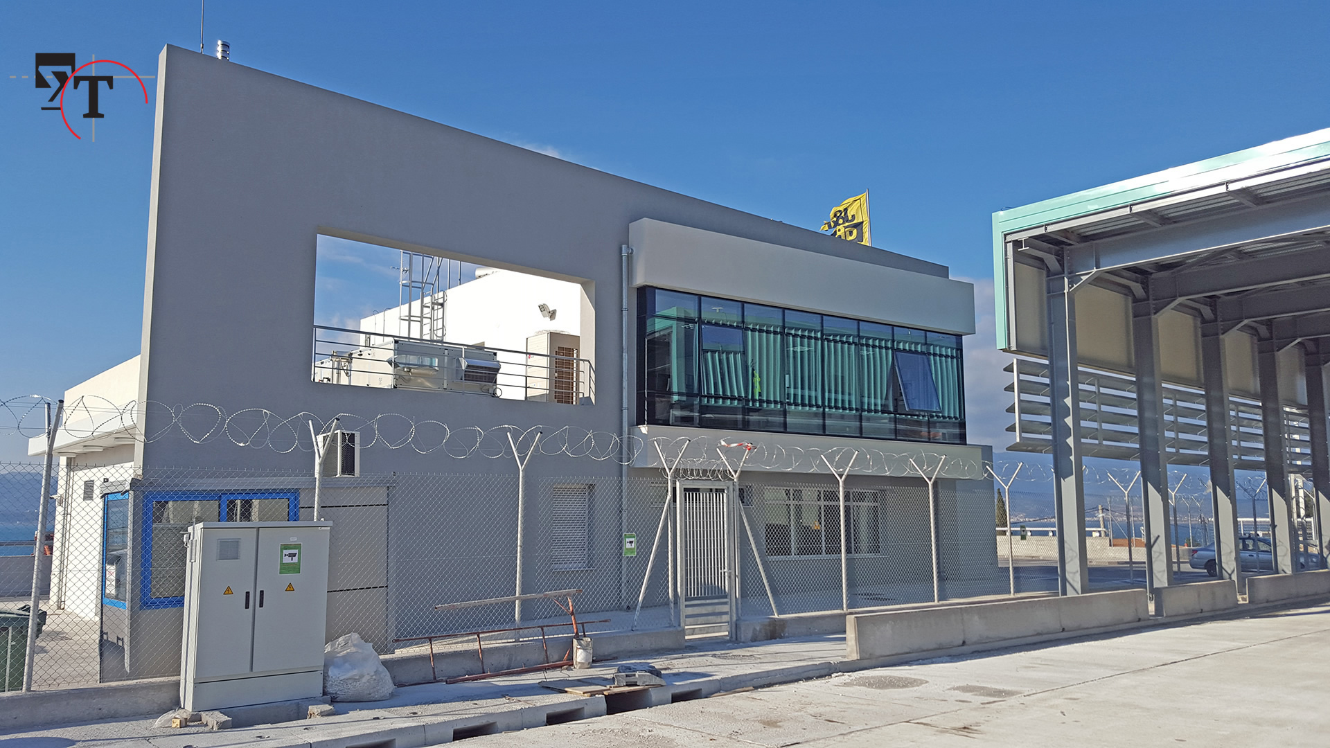 Κτίριο υποστήριξης σταθμού διοδίων - Τεχνικά γραφεία Αχαΐα